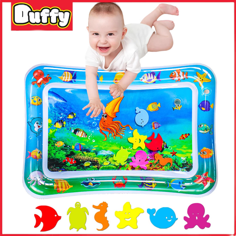 Duffy toys Water Play Mat Baby / Matras Air Bayi / Mainan Kolam Tikar Bayi / Mainan Matras Air Eduka