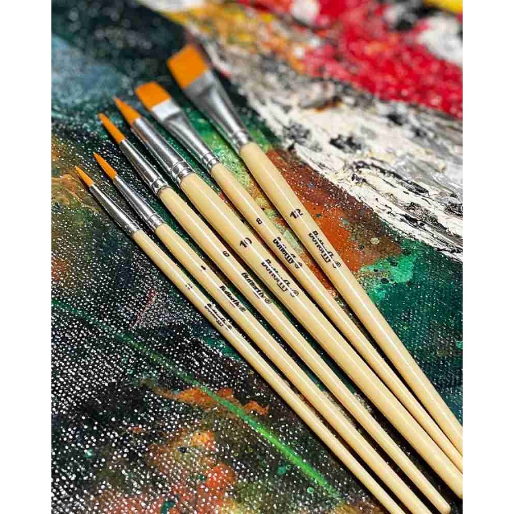 

KUAS LUKIS ISI 6 BUTTERFLY / BRUSH SET 6 BUTTERFLY BT-ART1