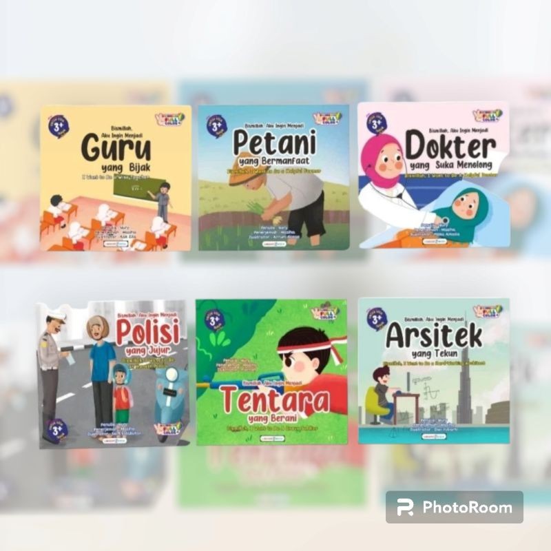 

Buku Cerita Anak Seri Bismillaah Aku Ingin Menjadi Lingkar Media Full Colour