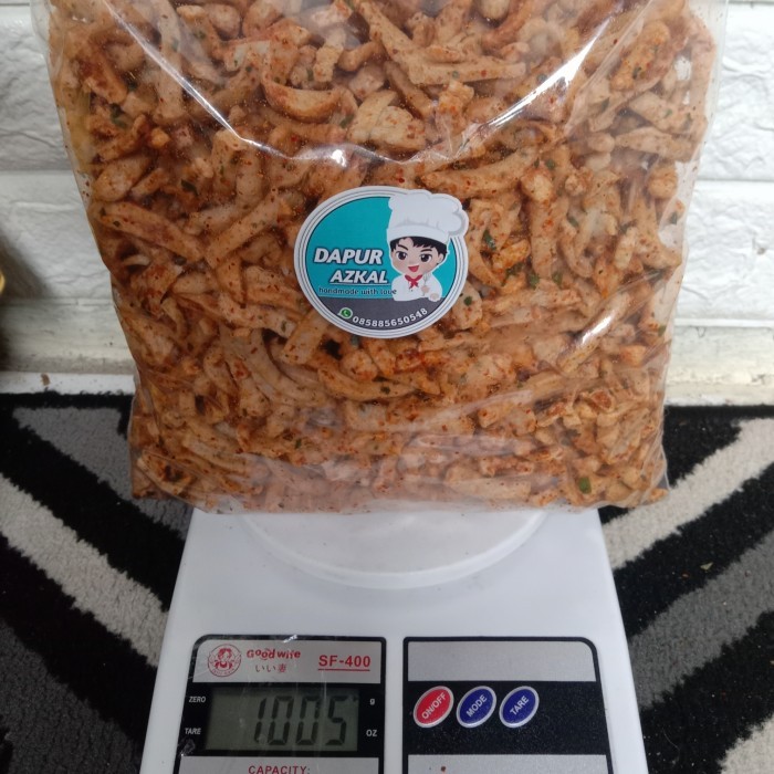 

basreng pedas daun jeruk 1kg - Pedas