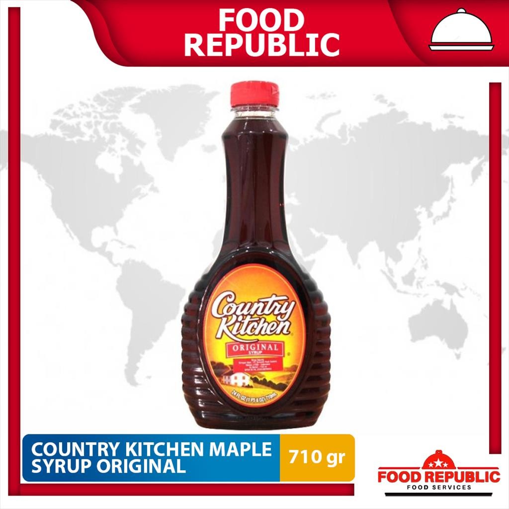 

Country Kitchen Maple Syrup Log Cabin 710 GR Sirup Jagung / Corn Syrup