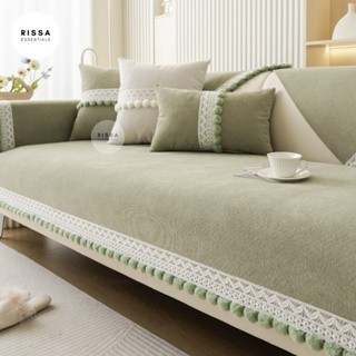 LK77~ORI~ aikshop20_store [RISSA] Alas Sofa Momo Serbet Selimut Sofa Taplak Sofa Tempat Duduk Dekora