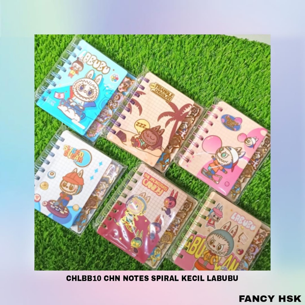 

CHN NOTES SPIRAL KECIL LABUBU CHLBB10