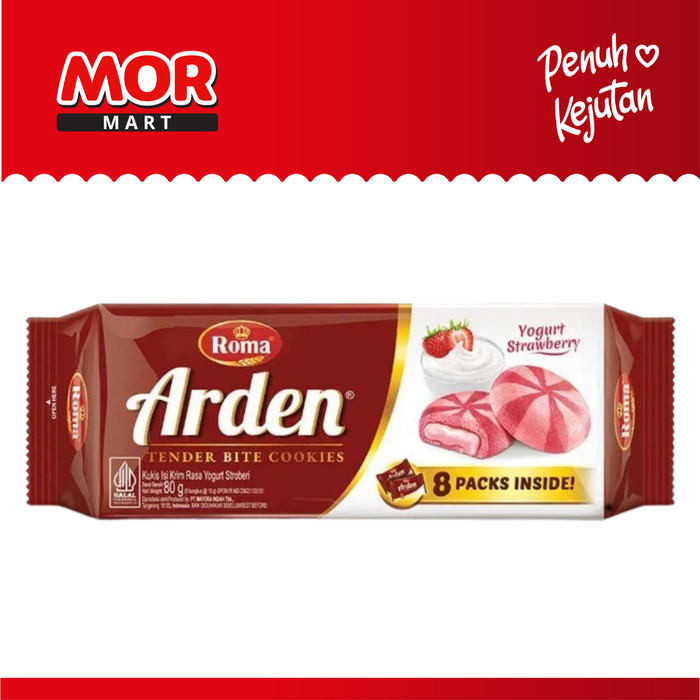 

ROMA Arden Cookies Yogurt Strawberry 80gr