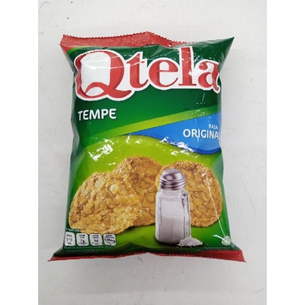 

Keripik Tempe Qtela Tempe Original 55 Gram