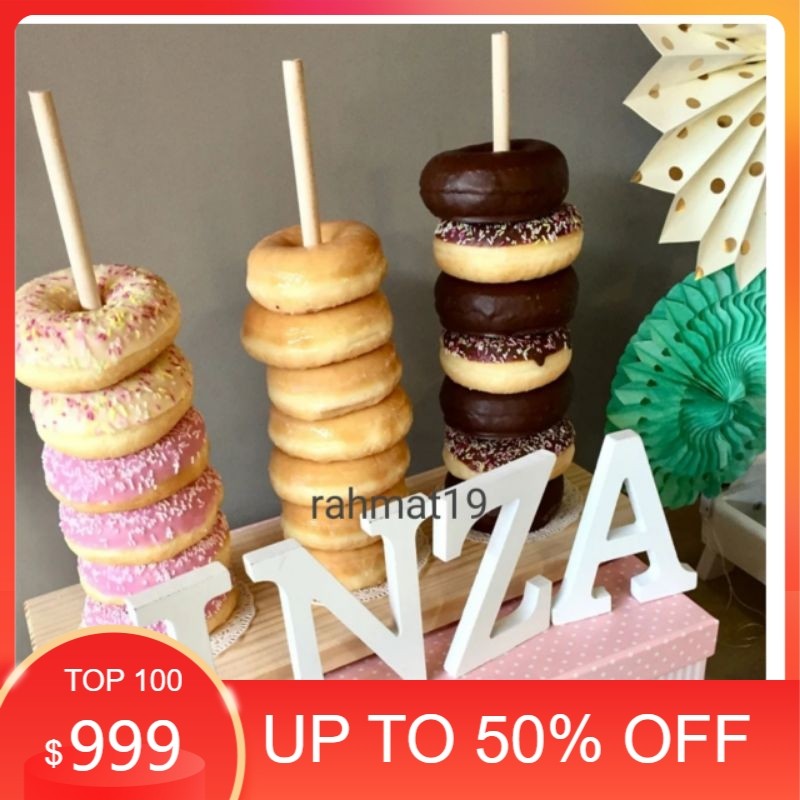 tempat donat isi 1/2/3 box donat / tray donat tatakan kue donat