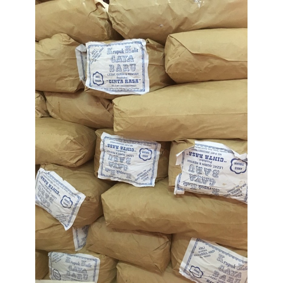 

Kerupuk Kulit Gaya Baru 5kg