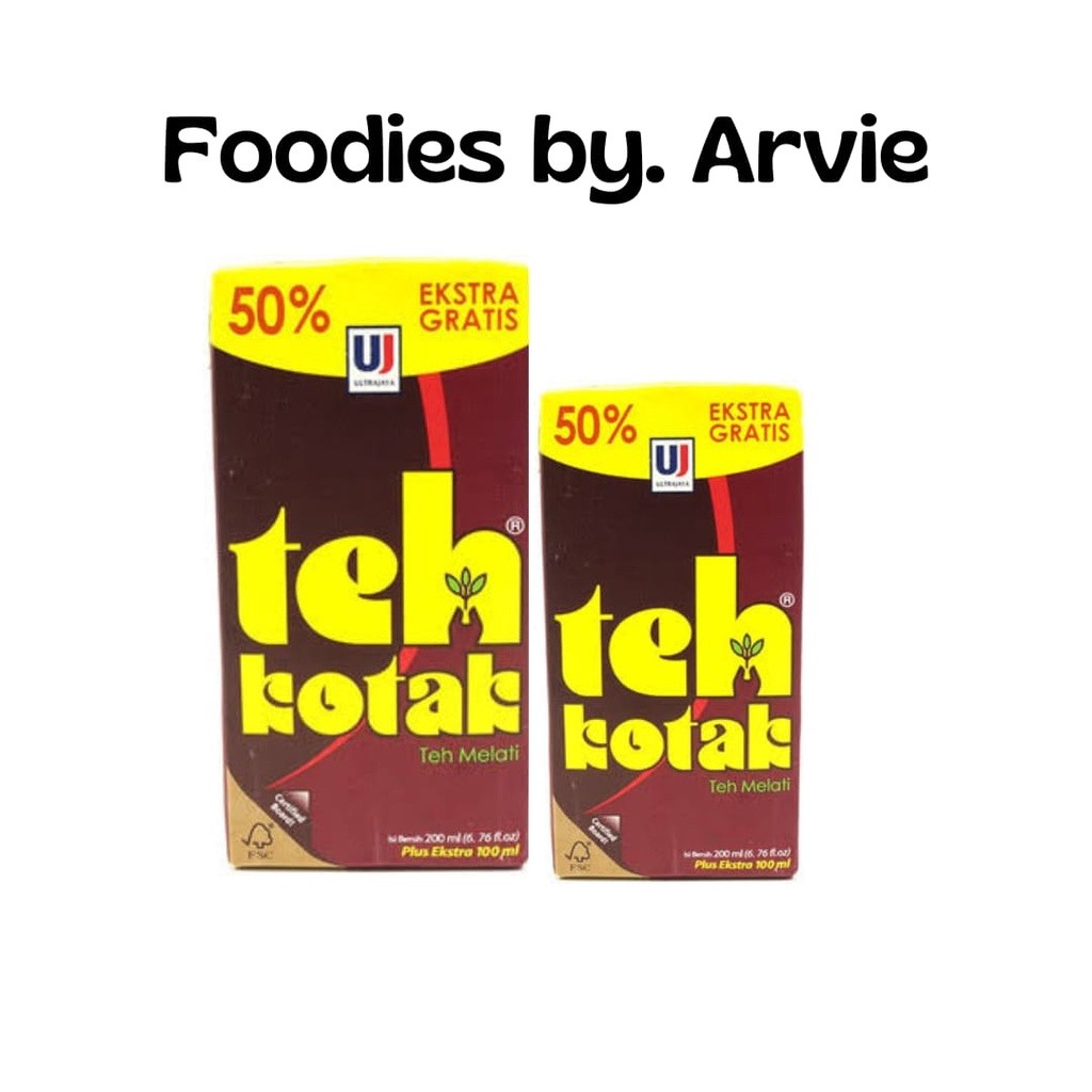 

ULTRA TEH KOTAK 200ML + 100ML (300ML) DUS (GROSIR)