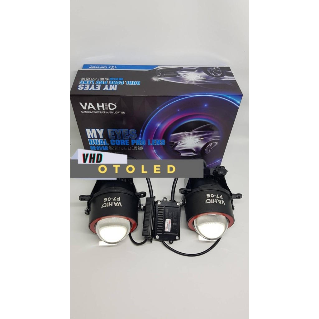 Foglamp Projector 3 Warna Three Color Lampu Kabut Fog Lamp Biled Vahid