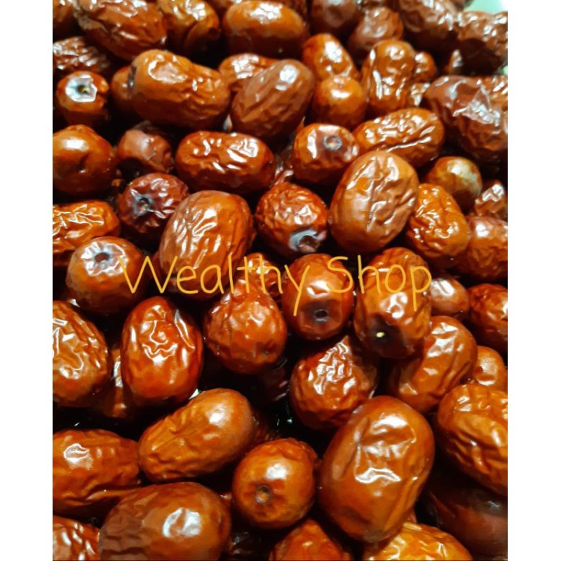 

Angco Xin Jiang Red Dates Hong Zao Kurma Tiongkok Merah Buah Manis