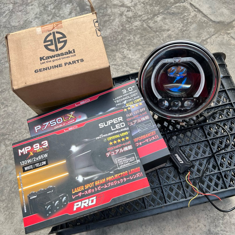 BATOK NINJA SS  DOBEL PR0 BILED P750LX MINILASER MP 9.3