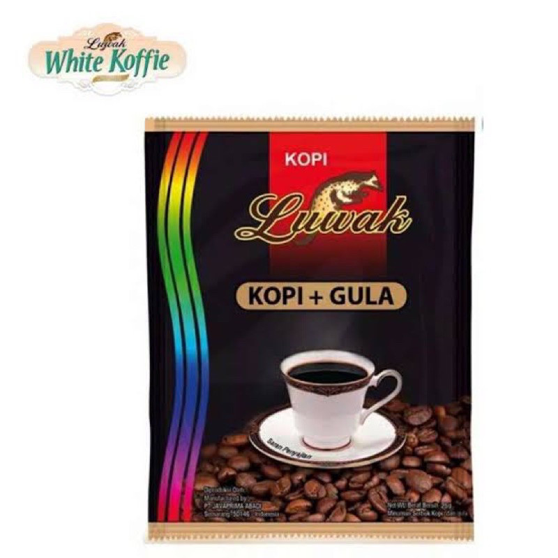 

Kopi Luwak Hitam Renceng isi 16 x 22 gr