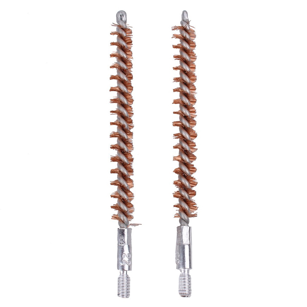 6 Pcs/Set Gun Cleaning Rod Brush Head Kit .30cal 7.62mm .22cal 5.56mm .35cal 9mm .243cal .270cal Rif