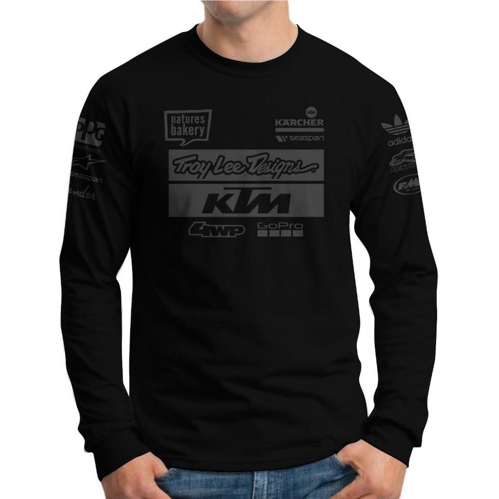 kaos tangan panjang Kaos Baju Distro Pertamina Mandalika Premium Sponsor Pada Motor SAG Racing Team 