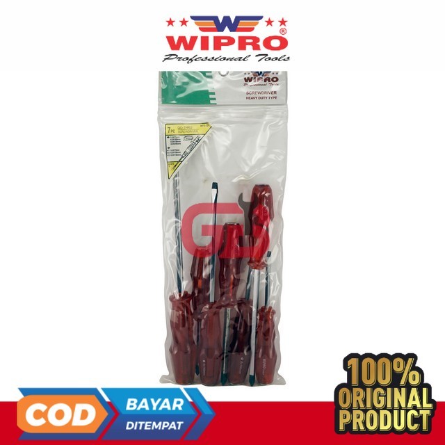 Obeng Tembus Set 121 7 PCS Wipro