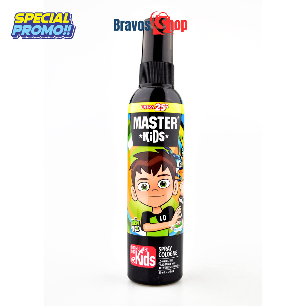 MASTER KIDS SPRAY COLOGNE BEN10 100 ML