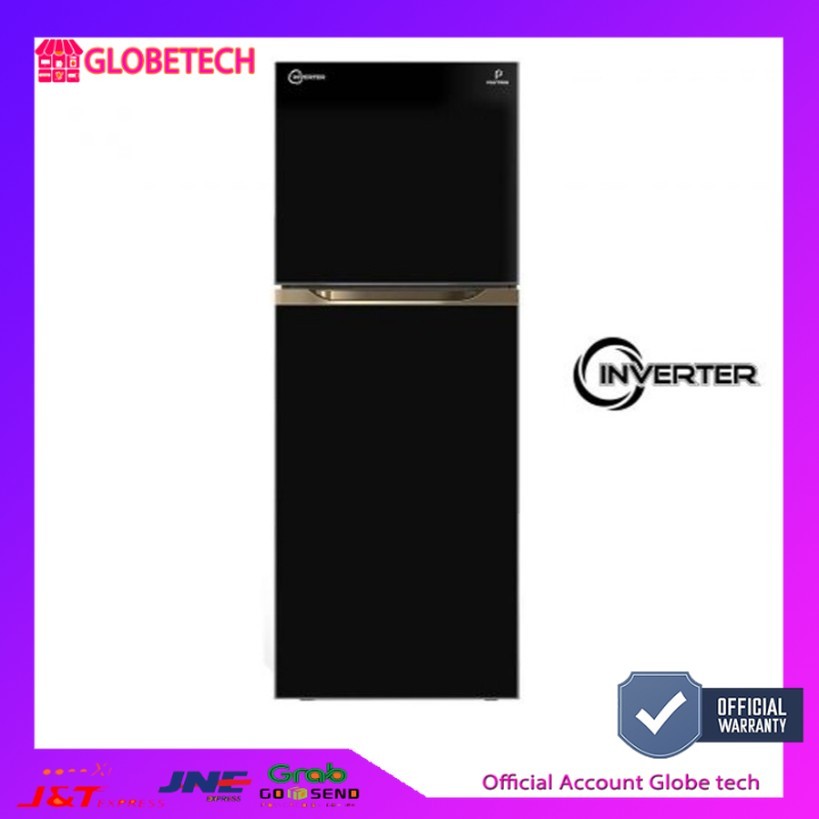 KULKAS POLYTRON 29V INVERTER Free ongkir bandar lampung -  Kulkas 2 Pintu Belleza Jumbo Inverter 260
