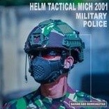HELM MICH 2001 HITAM Helm Tactical Mich 2001 Cover Loreng Malvines