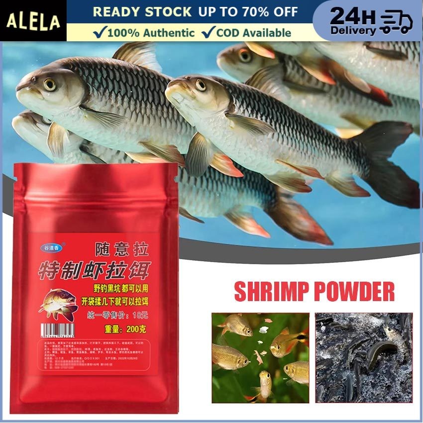 Umpan Mancing Ikan Perpaduan Cacing Darah Udang Segar Dengan Aroma Amis Gurih