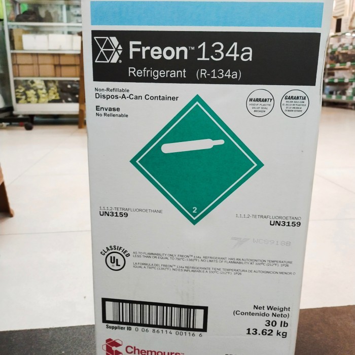 freon chemours R134A