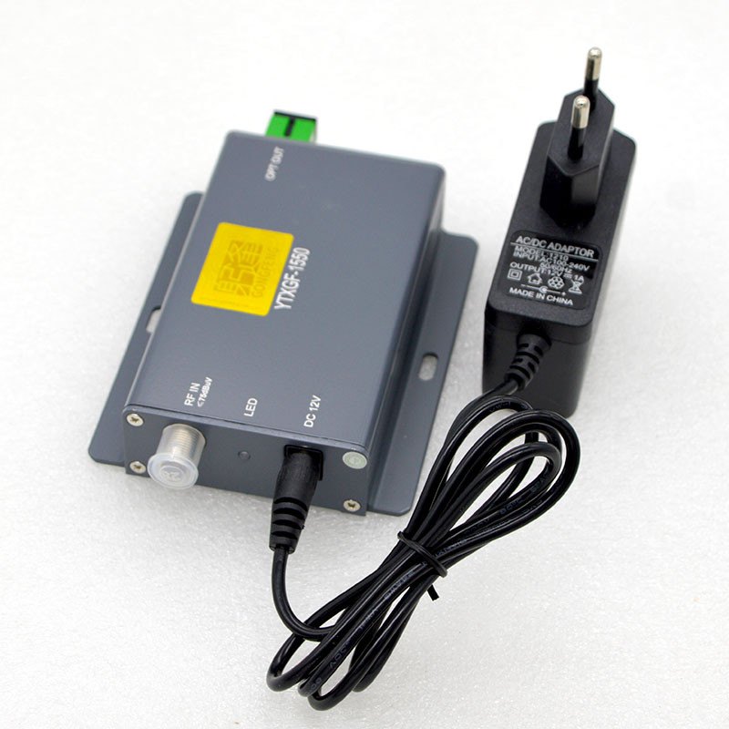 New FTTH Indoor YTXGF1550 Optical Fiber Transmitter 1550nm CATV Optical Transmitter SC/APC Connector