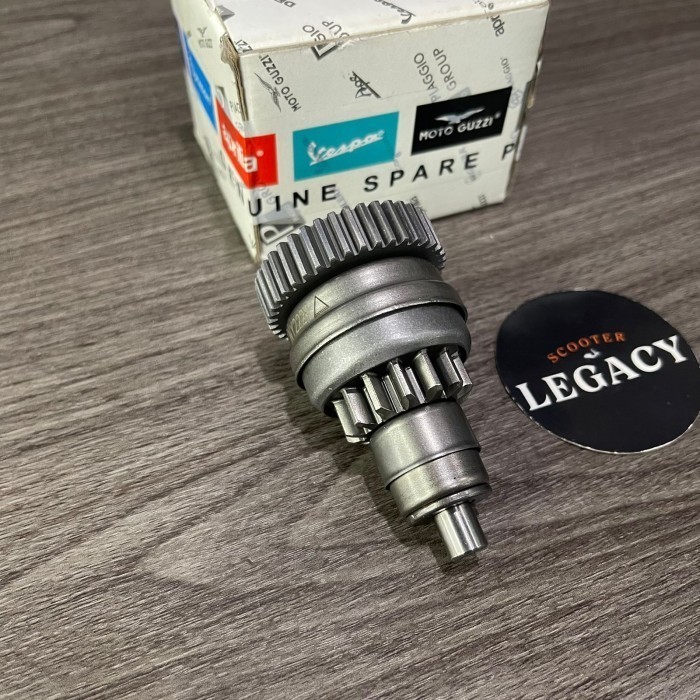 Gear Pinion Bendik Starter Dinamo Original Vespa S LX 2V Liberty 150cc