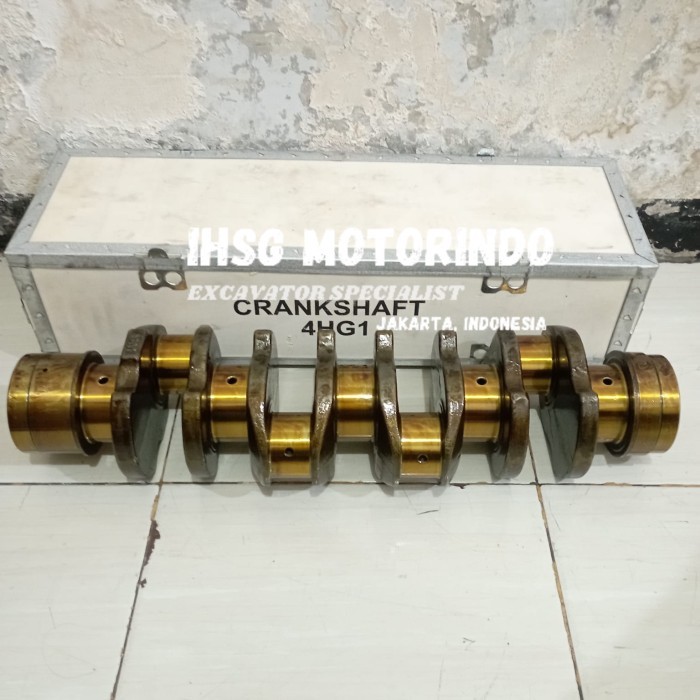 KRUK AS CRANKSHAFT IZUSU 4HG1 4HF1 CRANKSHAFT KER AS