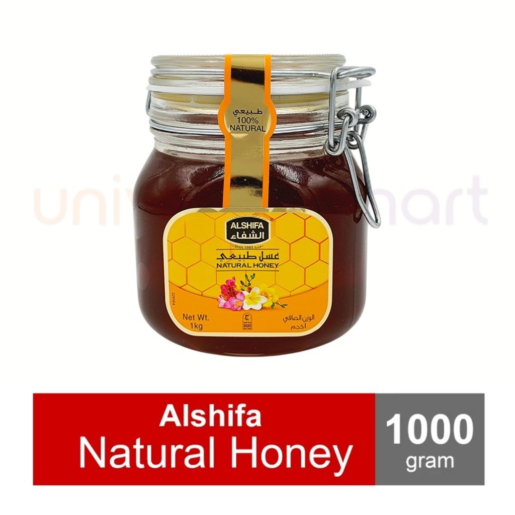 

Paket Hemat | Madu AL - SHIFA 1KG IMPOR - ASLI ORIGINAL Segel Hologram - Madu Arab Saudi