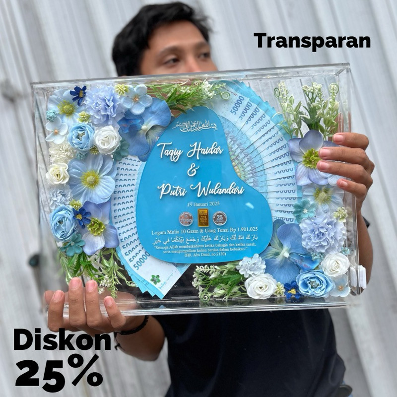 MAHAR UANG MURAH Akrilik Mahar Murah Mahar Nikah Mahar Pernikahan Mahar Transparan