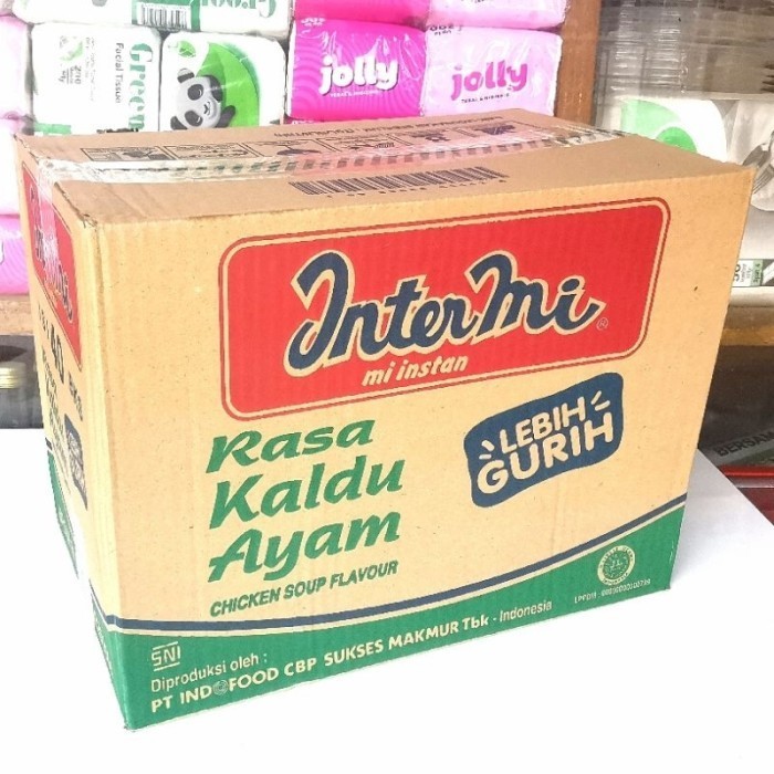 

Intermi Mie Instan Rasa Kaldu Ayam 60 Gr Per Dus Isi 40 Pcs