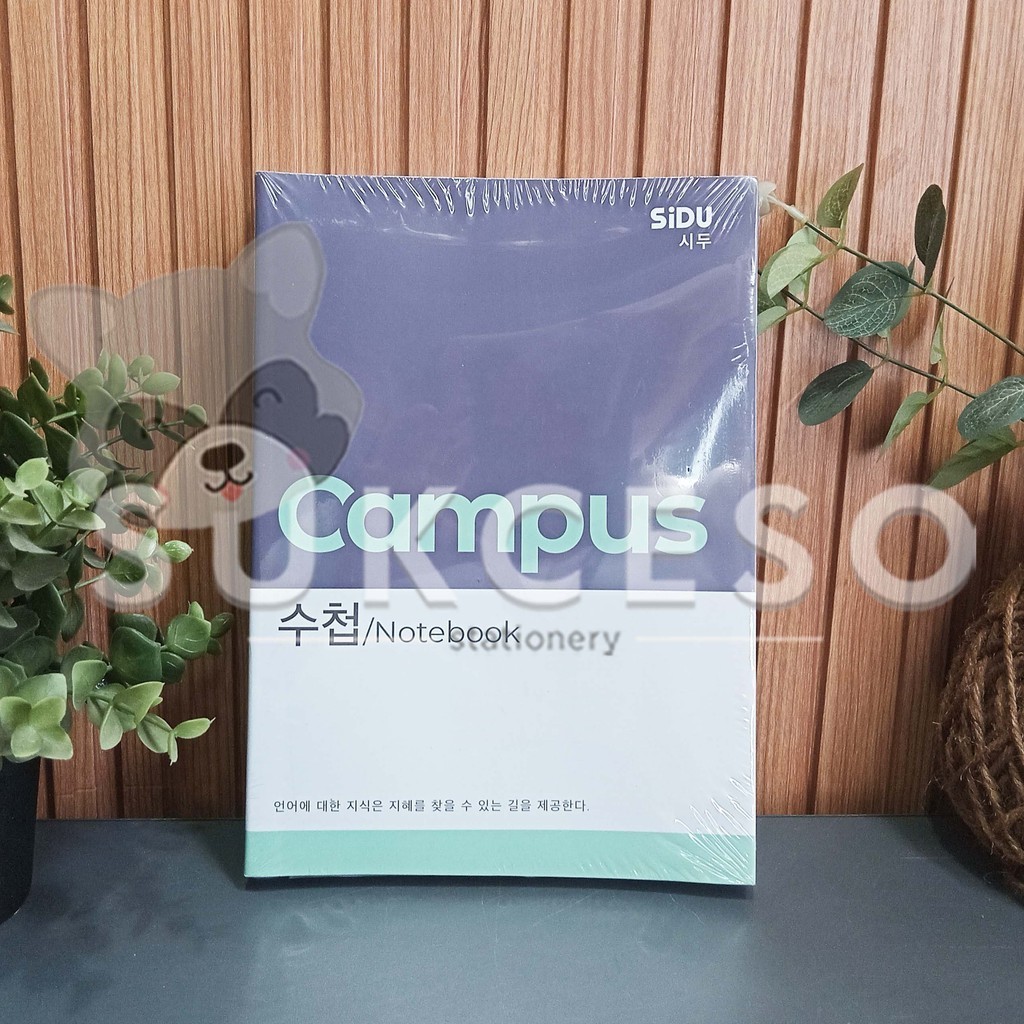 

SIDU Buku Tulis Big Boss Boxy Campus Korean Edition PAK ISI 5 Buku Murah