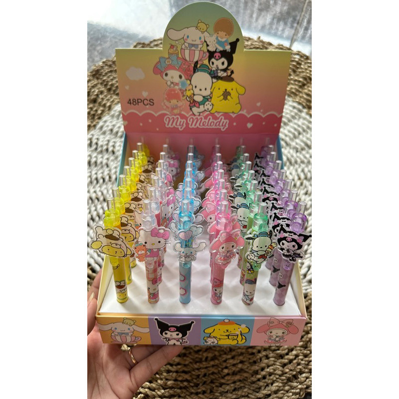 

JAMIN MURAH !!!(48 PCS /1 BOX )PULPEN CETEK KUROMI,SANRIO,CINAMOROL(FREE BUBLE WRAP/KARDUS PACKING )(BISA LANGSUNG ORDER)