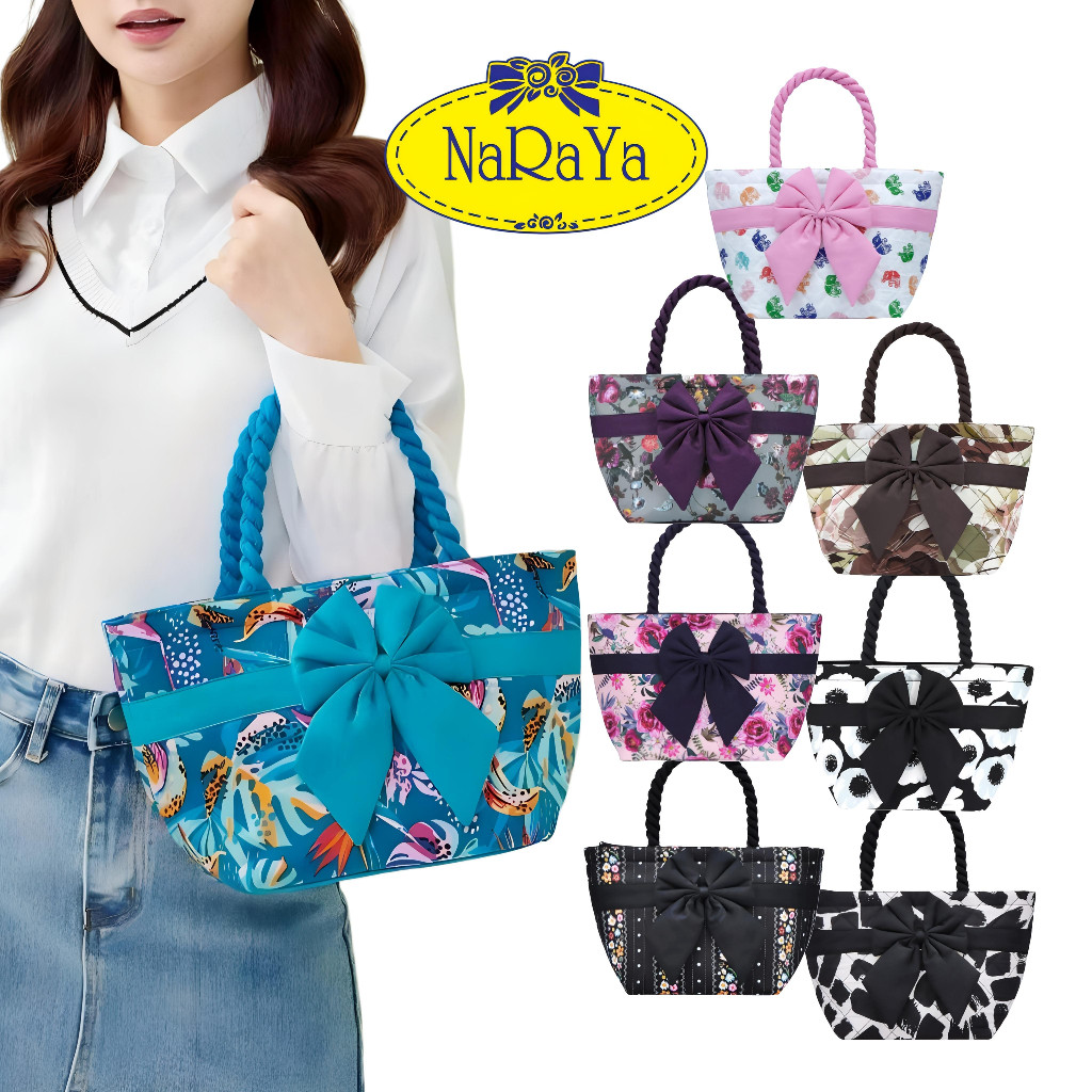 (NaRaYa Bag) NARAYA HANDBAG NB-52N PREMIUM COTTON - TAS NARAYA ORIGINAL THAILAND - TAS TANGAN NARAYA