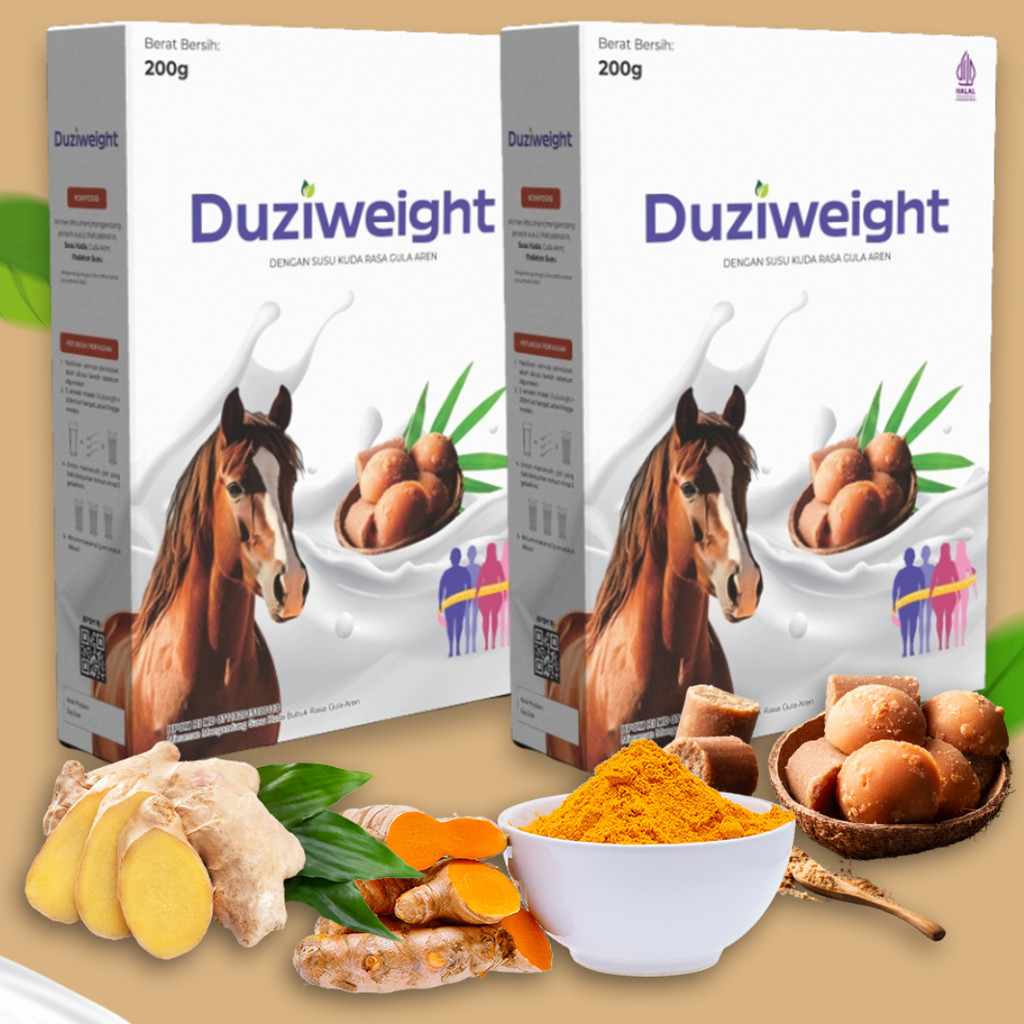 

Duzi Weight - Duziweight Susu Kuda Penambah Berat Badan Pembentuk otot