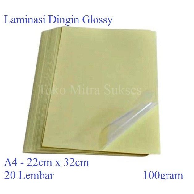 

f z e Plastik Laminasi Dingin GlossyNG