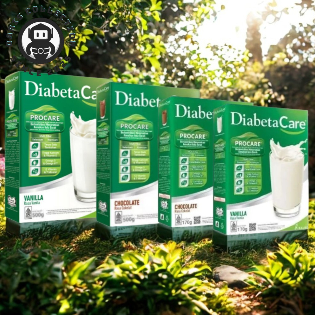 

Susu DiabetaCare 500gr 170gr Susu Diabetes Menurunkan Kenaikan Gula Darah Rasa Vanila Coklat DC