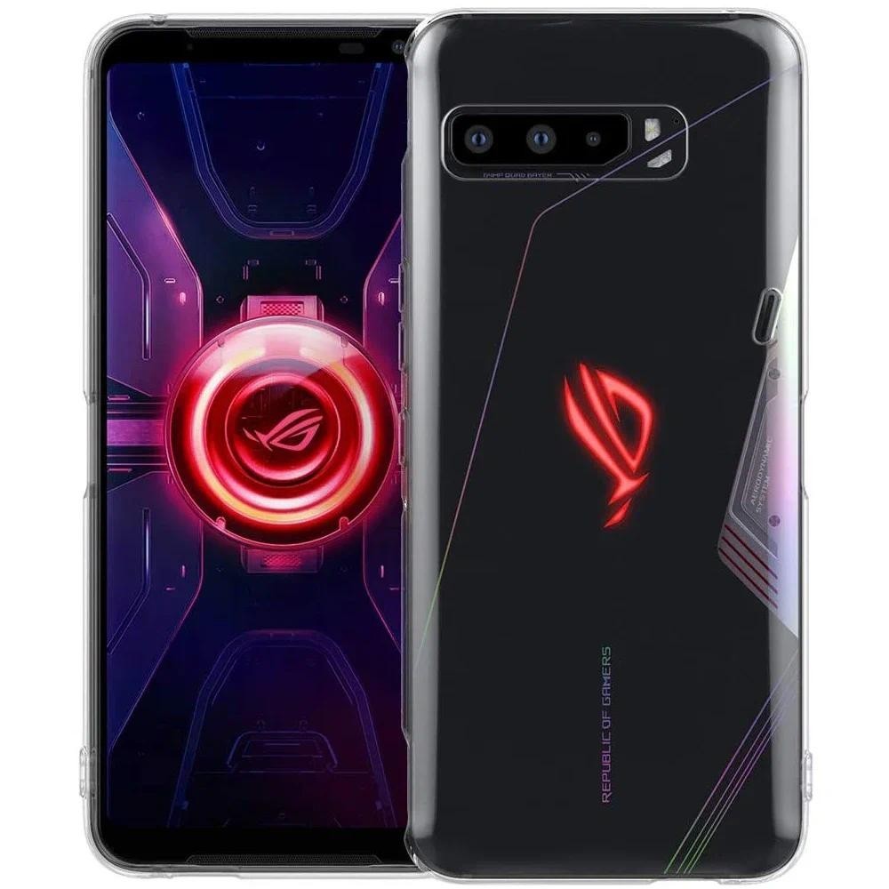 CASING ULTRATHIN ROG 2 / ROG 3 / ROG 5 SOFT SILICONE BENING TPU TRANSPARAN