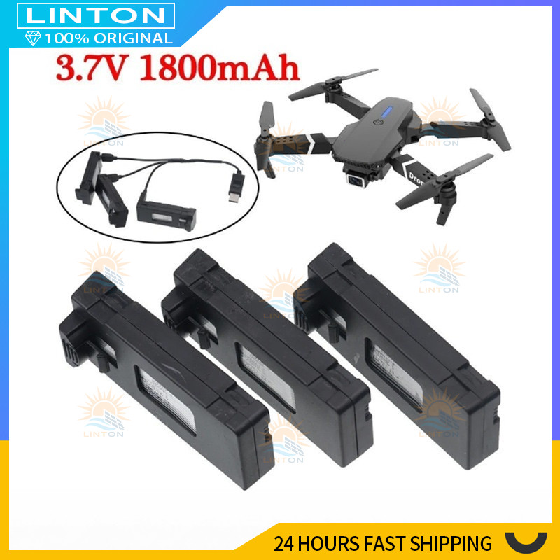 【COD】Baterai drone E88 E99 baterai drone universal (1800mAh) baterai lithium berkapasitas tinggi bat