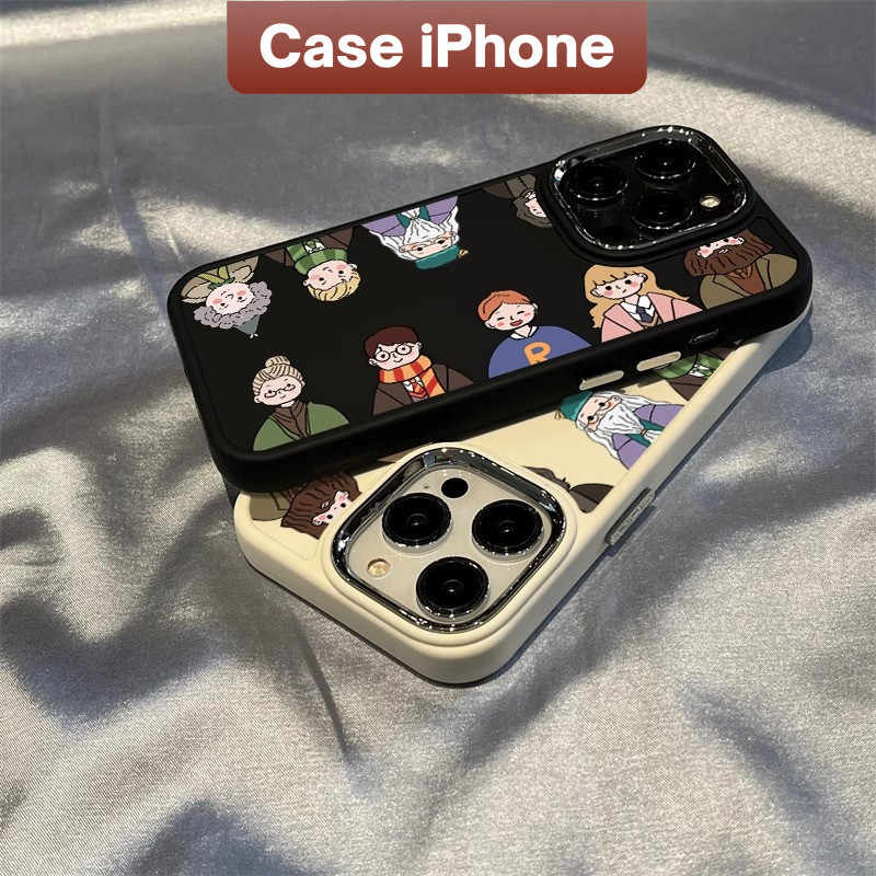 Premium Silicone Case Harry Potter Hogwarts iPhone 15 14 13 12 11 Pro Max XS XR SE 2022 6 7 8 Plus