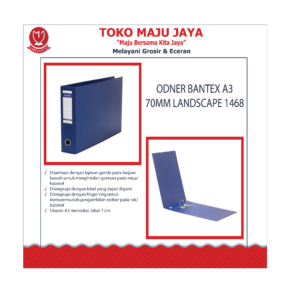 

ODNER BANTEX A3 70MM LANDSCAPE 1468 01CO