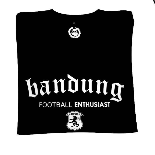 Kaos T Shirt Pria Bandung Football Fans Casual Ultras Acab Viking Bobotoh