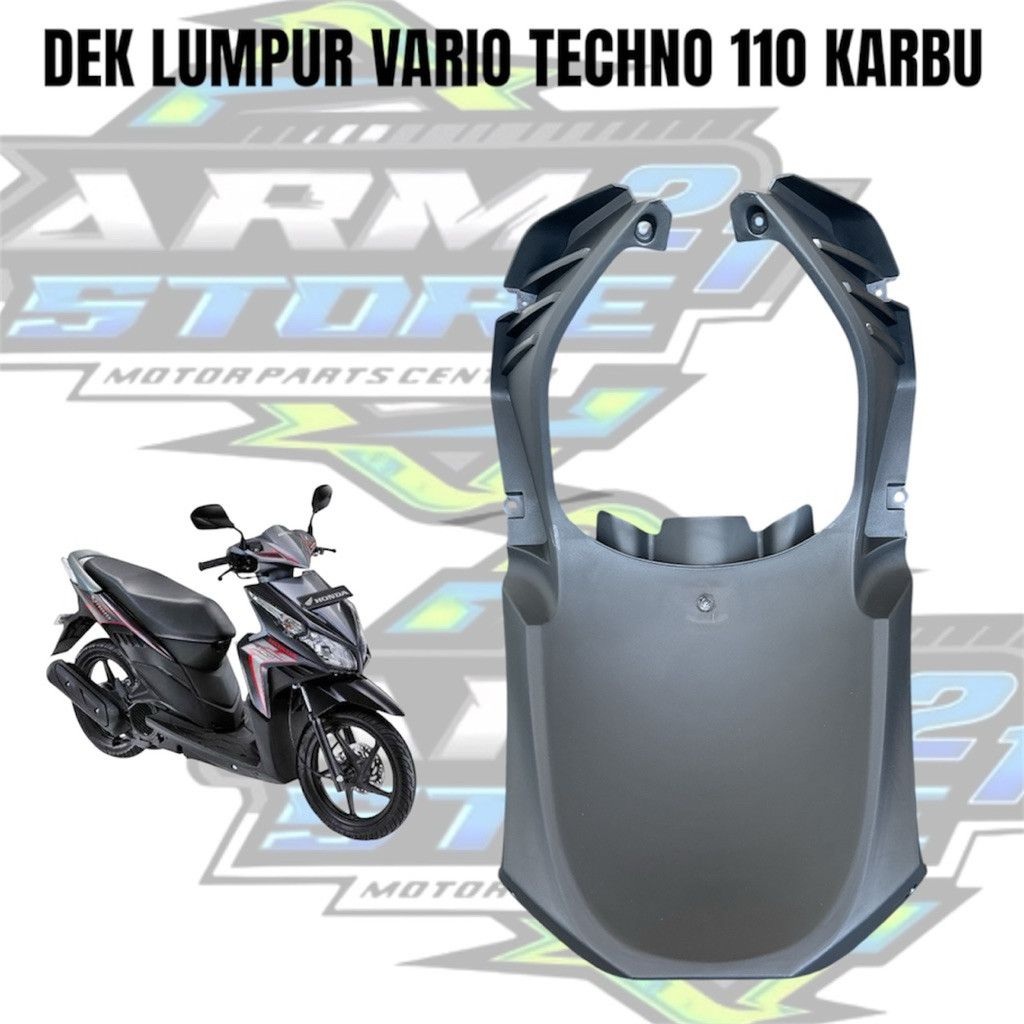 DEK LUMPUR VARIO TECHNO 110 KARBU 2008-2012 / FARU PENAHAN LUMPUR VARIO TECHNO 110 KARBU 2009-2012