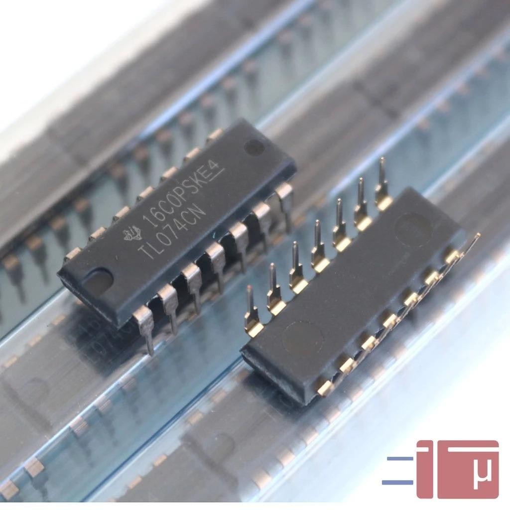 IC TL074 / TL 074 CN / TL074CN Original Texas Instruments Berkualitas Tinggi