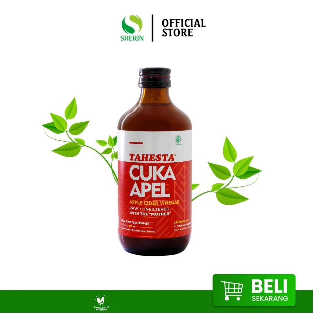 

Tahesta - Cuka Apel 320ml Original 100%
