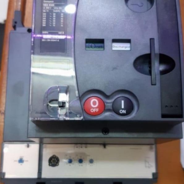 mccb Schneider NSX 400F 4P 400A+MOTORIZED ORIGINAL