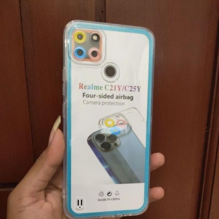 Softcase Bening REALME C21Y / C25Y Case Transparan - CASE BENING, REALME C21Y