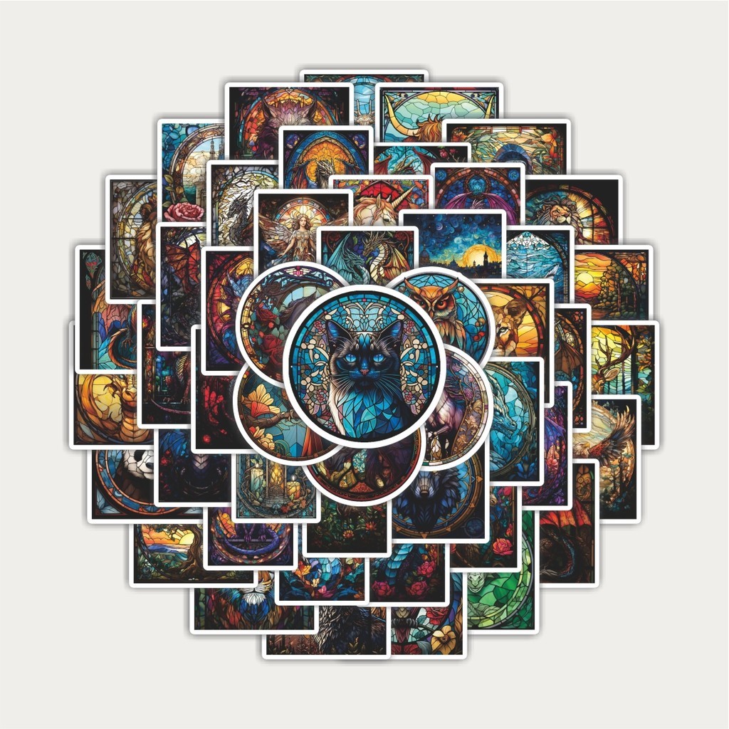 

Sticker Pack Stiker Splice Mosaic Art Versi 2 | Sticker TUMBLR | Stiker LAPTOP KOPER HELM