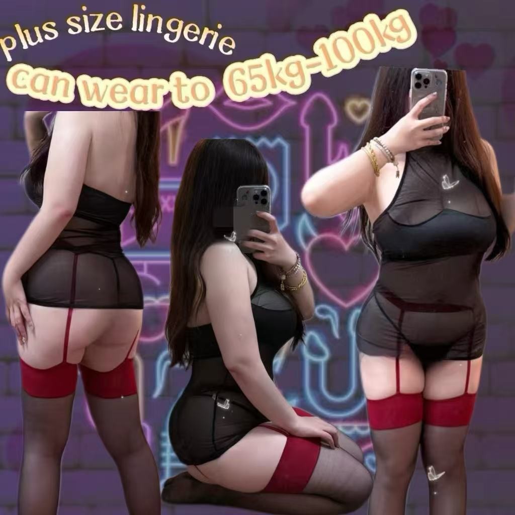 lingerie jumbo Bodysuit lingering wanita lingery sexy hot can wear to 100kg