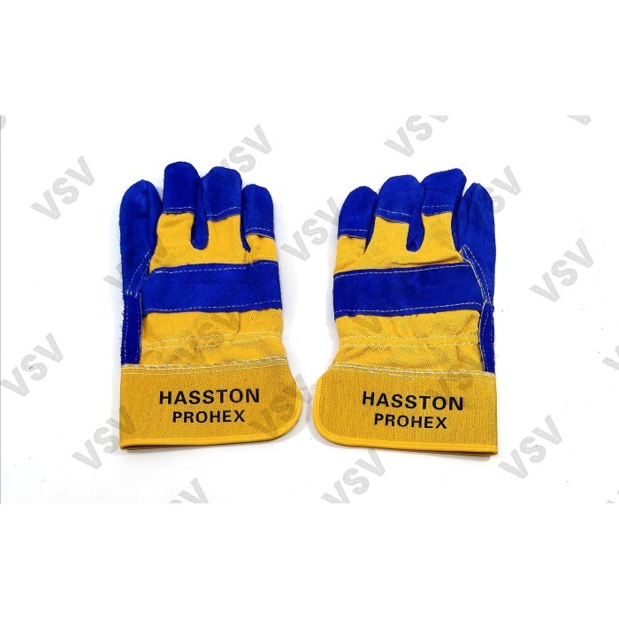 HASSTON Sarung tangan Las Kombinasi 10.5" Sarung tangan Kerja HASSTON