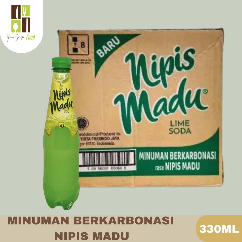 

Mayora Nipis Madu Minuman Berkarbonasi Lime Soda 330ml 1 Carton